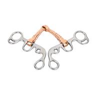 KIMISS Rodillo de Cobre de Acero Inoxidable Duradero, Filete de Caballo para Entrenamiento, Suministros de Equipo Ecuestre