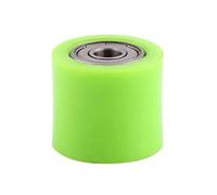 KIMISS Rodillo Deslizante de Polea de Cadena, Tensor de Rueda de Rodamiento Resistente para Motos de Cross, Motocicletas de Calle, ATV, Vehículos Todoterreno, Metal, Plástico, Rojo, (Verde 8MM)