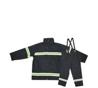 KIMISS Ropa Ignífuga, Bomberos a Prueba de Calor Protección Gsm Abridor de Puerta Interruptor de relé Ignífugo Abrigo Reflectante Pantalones XL (M)