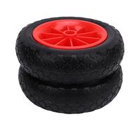 KIMISS Ruedas sólidas para kayak, carrito trolley, 10 pulgadas, antideslizantes y resistentes, para canoa o kayak, fáciles de instalar, sin pinchazos