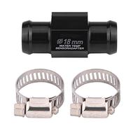 KIMISS Sensor de temperatura para moto, adaptador de manguera de 18mm, conexión para medidor de agua, compatible con múltiples modelos