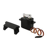 KIMISS Servo Digital de bajo Ruido para 124016, 124017 y 144010, Engranaje de dirección plástico Sensible, Compatible con Coches RC 1/14