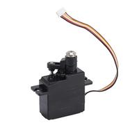 KIMISS Servomotor Impermeable para Coche 1/18 RC Servo de 5 Cables para HS18301 HS18302 HS18303 Servomotor RC de Alto par Compatible con Varios Modelos