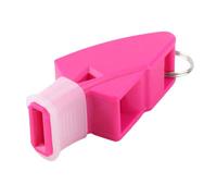 KIMISS Silbato de Delfín de Primera Calidad con Cordón y Caja de Almacenamiento: Ideal para Entrenadores, árbitros y Niños (Rosa roja)