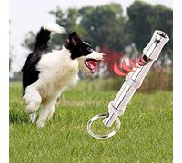 KIMISS Silbato para Perros para Controlar los Ladridos, Herramienta de Entrenamiento Ultrasónico Portátil con Volumen Ajustable, Ideal para una Comunicación Eficaz con los Perros (como se Muestra)