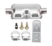 KIMISS Silenciador de de 24mm/0.94", para calentador diésel Eberspächer, soporte y abrazaderas para tubo, reducción de ruido y vibraciones