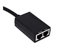 KIMISS sobre RJ45 CAT5e CAT6 Ethernet Balun Extender Repetidor, Cables de Red de 30 M, Cables Receptor y Remitente Extensor de Señal, Cables Extensores de Red, Soporta hasta 1080P