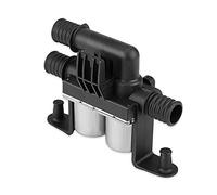 KIMISS Solenoide dual, Válvula de control del calentador de hierro para 5 Series E38 E39 E46 E53 X5 64128374995