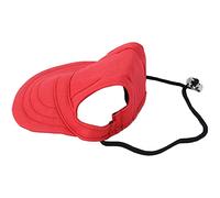 KIMISS Sombrero de Béisbol para Perros con Protección para el Sol, Cómodo y Ajustable, Deportes para Mascotas con Orificios para Las Orejas para Perros Pequeños, Sombrero de Escalada Al Aire Libre