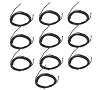 KIMISS Sonda de Termistor, Sensor de Temperatura de 10 Piezas, Punta en Forma de Gota de 2 Metros para Medición y Control Digitales (10K B3435)