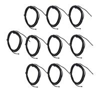 KIMISS Sonda de Termistor, Sensor de Temperatura de 10 Piezas, Punta en Forma de Gota de 2 Metros para Medición y Control Digitales (50K B3950)