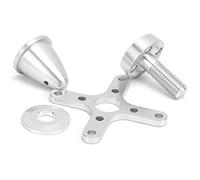 KIMISS Soporte Adaptador de Hélice RC para Motor sin Escobillas C5055, Repuestos Ligeros y Duraderos para Aviones RC