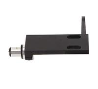 KIMISS Soporte de Cartucho de Fonógrafo de Metal premium: Soporte con Cables de Conexión, Tornillos y Destornillador - Fit la Mayoría de los Tocadiscos