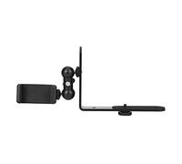 KIMISS Soporte de Fijación para Cámara SLR sin Espejo, Teléfono Multifuncional Ajustable Universal con Orificios para Tornillos de 1/4 de Pulgada para Fotografía, Iluminación,