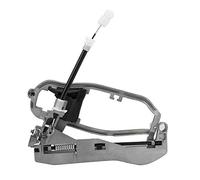 KIMISS Soporte de manija de puerta automotriz Manija de montaje Soporte de manija de puerta para X5 E53 51218243615/51228243635/51218243616/51228243635 (Delantero izquierdo)