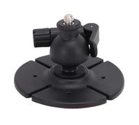 KIMISS Soporte de Rótula con Base de Tornillo de 1/4 Pulgada, Montura Giratoria 360 con Adhesivo Fuerte y Bloqueo con Llave for Casco Escritorio Vehículo