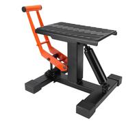 KIMISS Soporte Elevador Hidráulico para Moto, Mesa Elevadora Ajustable 440 Lb 10 a 18 Pulgadas para Reparación y Mantenimiento de Moto de Cross y Pit Bike
