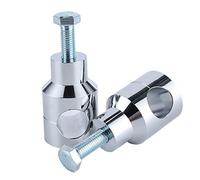 KIMISS Soporte Elevador para Manillar de Moto, Clamp Circular de 25mm/1in, Accesorio Universal para Adaptar y Ajustar Altura, Compatible con Diversas Ma s