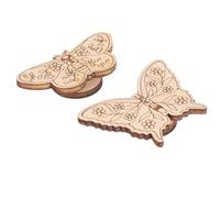 KIMISS Soporte Magnético Needle Minder - Almacenamiento de Madera de Haya Tallada para Punto de Cruz y Bordado - Imán de Aguja Grueso Hecho a Mano para Manualidades Organizadas (Modelo 3 y 4)