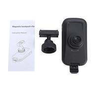 KIMISS Soporte Magnético para Mochila PA6 30GF Clip para Cámara con Cabeza Esférica Giratoria 360 Soporte para Correa de Hombro para Ciclismo Senderismo POV para Acción 3 4 5 360