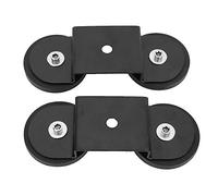 KIMISS Soporte magnético universal para barra de luces, compatible con coche y SUV, base imantada negra, sujeción fuerte y ajustable, soporte para luz led