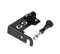 KIMISS Soporte para cámara Delantera Izquierda, Compatible con, para R1200GS LC y ADV, Negro - Accesorio Moto