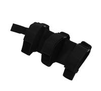 KIMISS Soporte para Extintor para Barra Antivuelco, Correa de Montaje Ajustable de Nylon con 3 Correas y Soporte Inferior, para Extintor de 2.5 a 3.5 Lb, for Vehículos Todoterreno