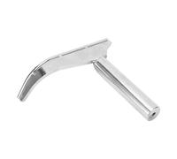 KIMISS Soporte para Herramientas de Torno Curvo J, Poste de 1 Pulgada, Soporte para Herramientas de Torneado de Madera de Acero Endurecido para Dar Forma y Ahuecar Cuencos, Se Adapta a