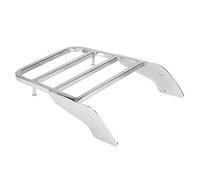KIMISS Soporte para Maletas Trasero de Moto, para Shadow VT750 C2 1997-2003, Barra Sissy cromada, diseño Resistente y Elegante, Accesorio para Equipaje
