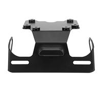KIMISS Soporte para Matrícula, Soporte para Matrícula de Motocicleta, Soporte de Aleación de Aluminio de Repuesto para Tenere 700 o Rally XTZ700 2019 a 2022