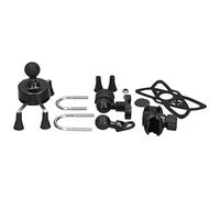 KIMISS Soporte para Móvil en Forma de X para Bicicletas (B(Black))