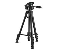 KIMISS Soporte para Trípode para Cámara Fotografía con Trípode Portátil de Aleación de Aluminio de 150 Cm / 59 Pulgadas con de 360 °, Capacidad de Carga de 3 Kg, Bolsa de Transporte, Luz, Vlog,