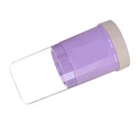 KIMISS Soporte para Utensilios de Cocina, Almacenamiento de Palillos de Plástico con Tapa Transparente para Encimera de Cocina Organizada (PURPLE)