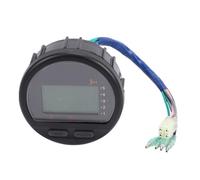 KIMISS Tacómetro Digital Fueraborda de 12 V, Velocímetro para Barco, Visualización de Horas de Sobrecalentamiento de Presión de Aceite de Inclinación de RPM, para Reemplazo de Motor