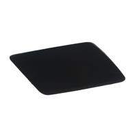 KIMISS Tapa con Arandela para Faro Delantero, Tapa de Boquilla de Faro ABS, Reemplazo a Presión Negro para Reparación del de Lavado de Faros de Parachoques (Bien)