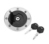 KIMISS Tapa de depósito de combustible para moto, para GSXR 600 750 1000 K1 2000-2003, con 2 llaves, cubierta de gasolina, diseño resistente