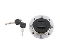 KIMISS Tapa de depósito de combustible para moto, para R600 R750 SV1000, cubierta de gasolina con 2 llaves, resistente y compatible