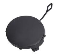 KIMISS Tapa de la Cubierta del Gancho de Remolque del Parachoques Delantero Cubierta del Ojo de Remolque 51119806061 Reemplazo de ABS a Presión Tamaño OEM Reemplazo para la Base P