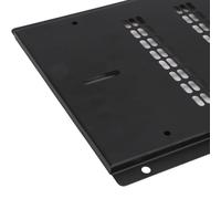 KIMISS Tapa de Ventilación para Espacio de Acceso de 16x9 Pulgadas, Rejilla de Ventilación de Cimientos de Metal Resistente con Amortiguador y Malla, para Caravana, Remolque, Yate,