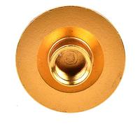 KIMISS Tapas de Vástago de Válvula de Bicicleta Tapa de Aire de Horquilla Aleación de Aluminio Aleación de Aluminio Suspensión de Bicicleta Horquilla Horquilla Delantera Tapa de (Amarillo)