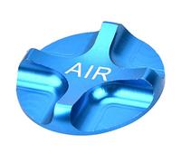 KIMISS Tapas de Vástago de Válvula de Bicicleta Tapa de Aire de Horquilla MTB Aleación de Aluminio Aleación de Aluminio Suspensión de Bicicleta Horquilla Horquilla Delantera Tapa de (Azul)