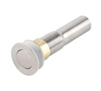 KIMISS Tapón de Drenaje para Fregadero de Baño, Galvanoplastia, Diseño Antiobstrucción para Lavabo, sin Desbordamiento, Solución de Drenaje Elegante y Funcional