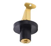 KIMISS Tapón de Presión de Latón, Tapón de Drenaje de Compresión de 19 Mm, Tipo Tornillo de Latón, Sello de Goma, Accesorios Marinos para Yates (diámetro 7/8 Pulgadas)(7/8 inch (2974B2))