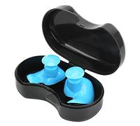 KIMISS Tapones para los Oídos Impermeables de Silicona en Espiral de Primera Calidad - A Prueba de Polvo Adecuado para Niños y Adultos - Accesorio de Natación Perfecto (BLUE)