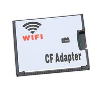 KIMISS Tarjeta de Memoria CF a Adaptador WiFi para iOS y cámaras: Enchufar y Reproducir Compatibilidad de Doble Dispositivo Inalámbrico