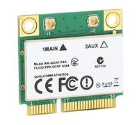 KIMISS Tarjeta de Red Inalámbrica, Transmisión de Alta Velocidad para Portátiles, Tableta de Escritura, Toma de Notas Incorporada, LCD QCA6174A Mini PCIE