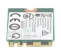 KIMISS Tarjeta Inalámbrica de Banda Dual - Adaptador WiFi de 867Mbps para Laptop - Tarjeta de Red DW1820 con BT 4.1
