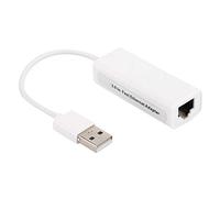 KIMISS Tarjeta USB, Adaptador Ethernet USB 2.0 RJ45 ABS RTL8152B Chip Electrónica Computadoras Accesorios Productos de Red Adaptadores Adaptadores Computadora Externa para Tablet PC