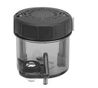 KIMISS Taza de Aceite de Freno Delantero Depósito de Líquido de Frenos Universal para Reemplazo de Quad ATV Dirt Bike, Tanque ABS para Mejorar el Rendimiento de Frenado