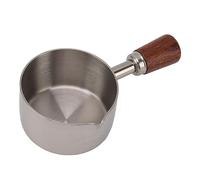 KIMISS Taza para de Cocina de Fit for 304 de Acero Inoxidable con Asa, Ideal para Condimentos, Aderezos y Especias, Mini Cacerola Apilable para el Hogar, Fiestas y Picnics Al Aire Libre (60ml)